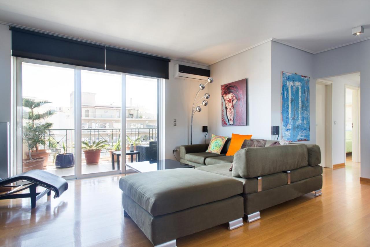 Апартаменты Acropolis Tony'S Penthouse Афины Экстерьер фото