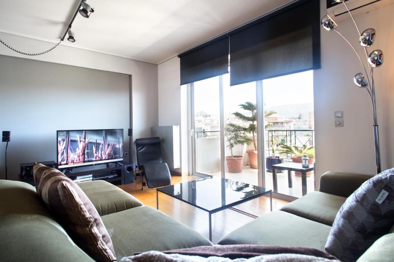 Апартаменты Acropolis Tony'S Penthouse Афины Экстерьер фото